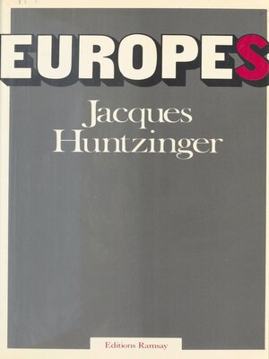 cover image of Europes